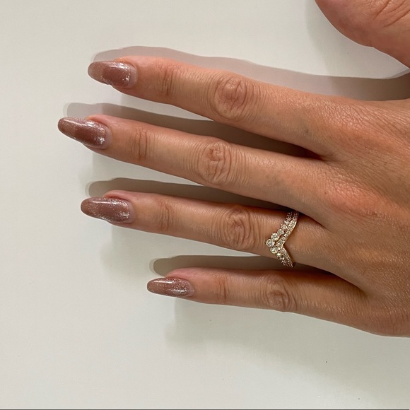 Pandora princess wishbone ring in rose gold - Picture 5 of 6